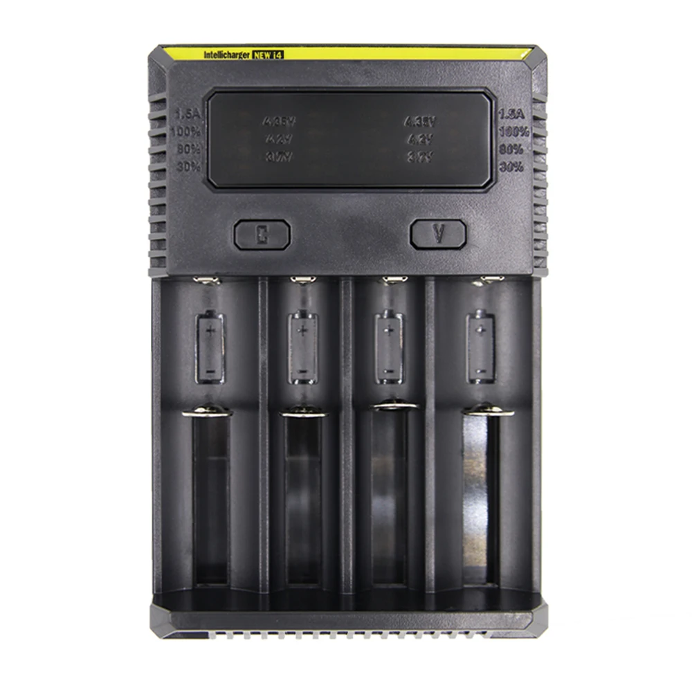 Nitecore D4 D2 Новый I4 I2 Digicharger LCD интеллектуальная схема Global Insurance Li Ion 18650 14500 16340 26650
