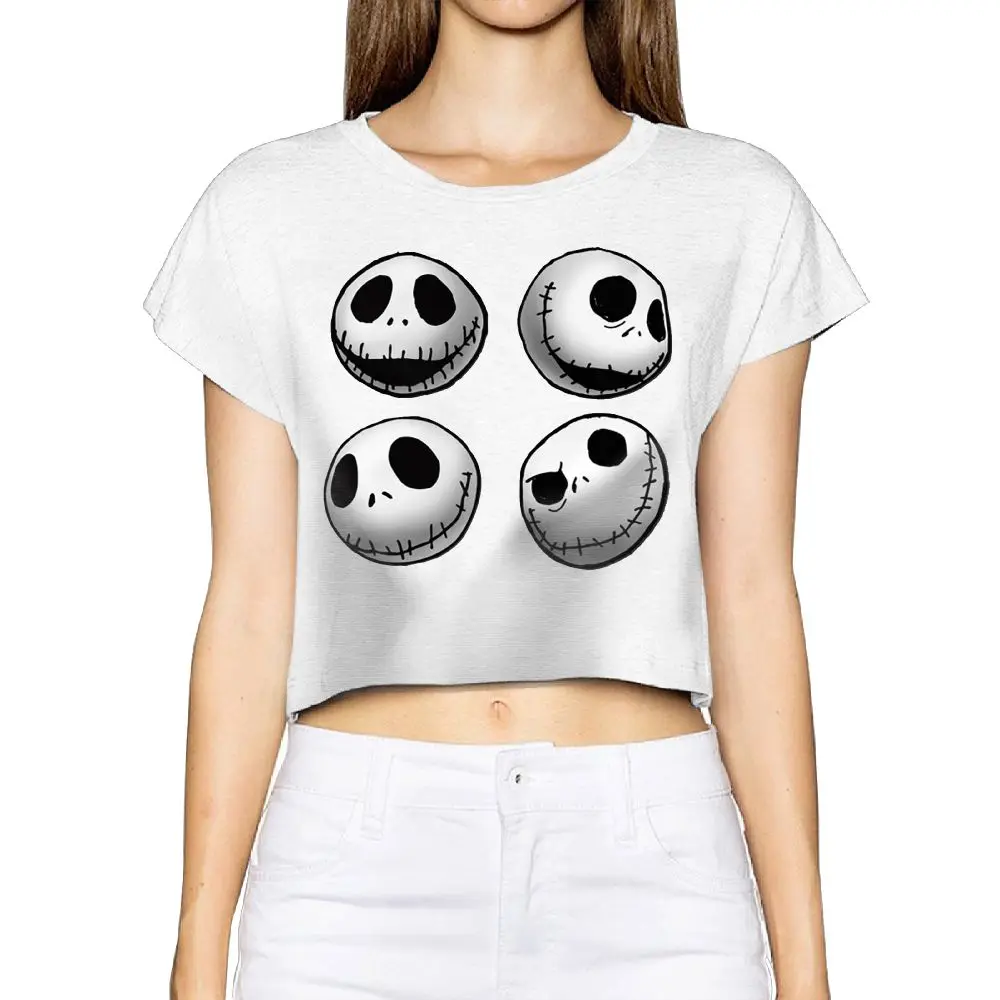 SAMCUSTOM Camisetas настоящий короткий Кошмар перед Рождеством 3D модная уличная футболка