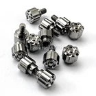 1 шт., папка для дисков из титанового сплава, кнопка ножа из титанового сплава с ЧПУ, винт для открытия и закрытия