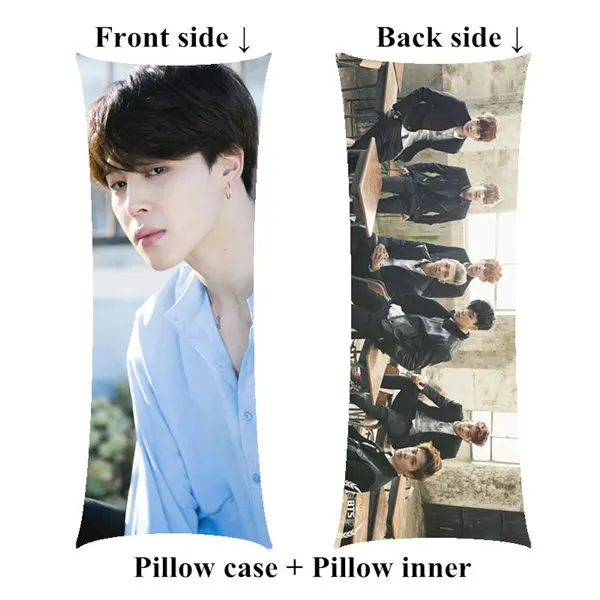 pillow Новая девушка Bangtan мальчики длинная подушка парк Jimin объятия тела Подушка включает внутренний настроить - Цвет: pillow