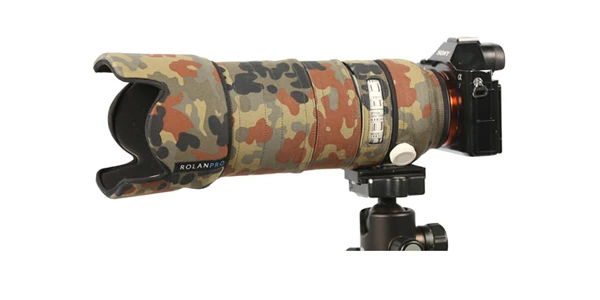 Number 2 Линзы rolanpro одежда камуфляж пальто дождевик для sony FE 70-200 мм f/2,8 GM OSS объектив защитный чехол пистолеты рукав DSLR - Цвет: Number 2
