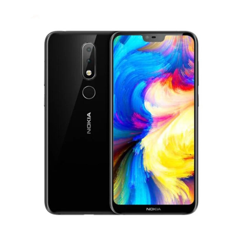 Мобильный телефон Nokia X6 6 ГБ 64 Гб 5 8 дюймов 18:9 FHD Восьмиядерный процессор Snapdragon 636 3060