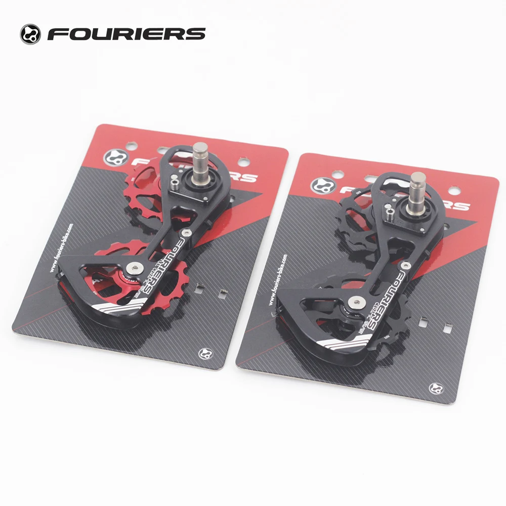 Fouriers керамический задний переключатель клетка Большой шкив Jockey дорожный велосипед приводной поезд большой двойной 15 т для 5800 105