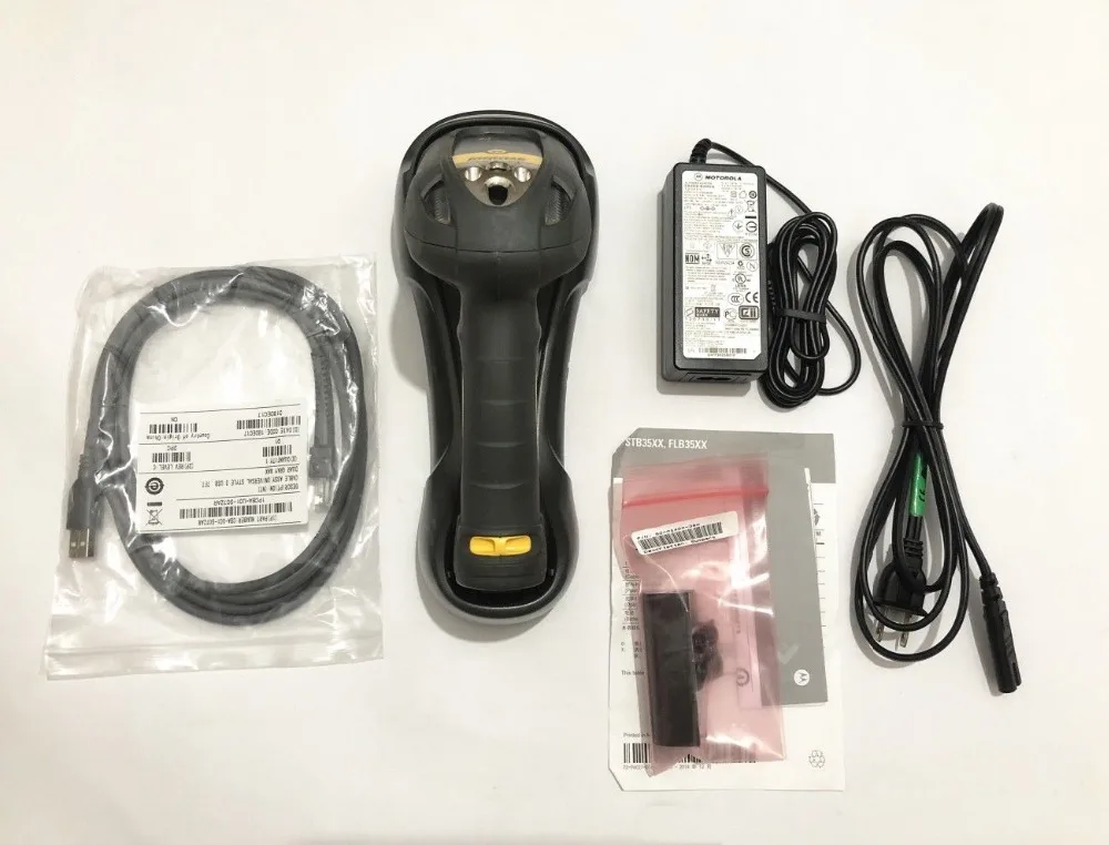Для символа LS3578 FZ20005WR беспроводной сканер штрихкода 1D Fuzzy Logic новая открытая