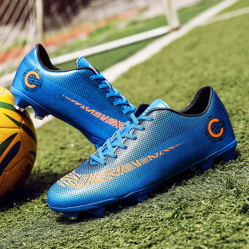 Футбольные бутсы футбольные для мужчин и детей botas de futbol новые супертонкие