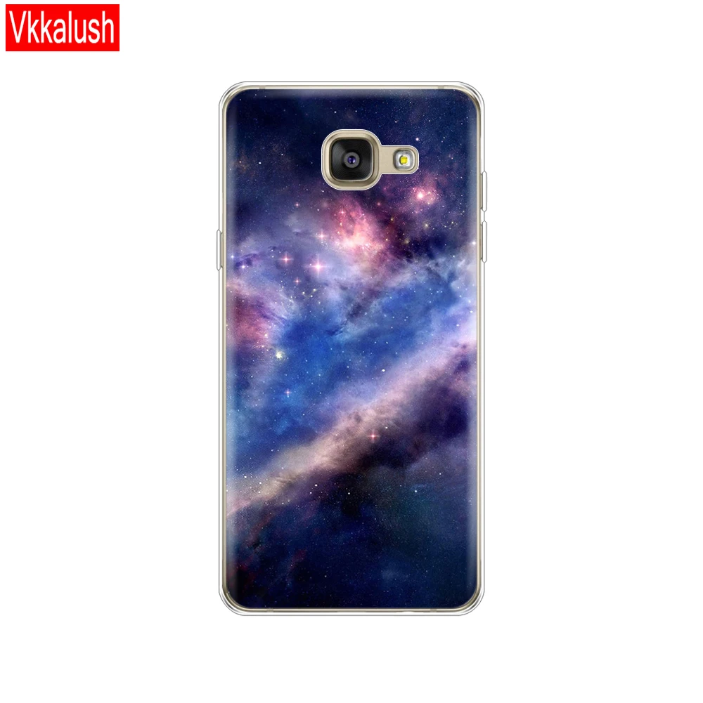 Силиконовый чехол на заднюю панель для samsung Galaxy A5 чехол из мягкого ТПУ задняя крышка A510F A510 чехол на заднюю панель телефона для Capa samsung A5 чехол - Цвет: 80090