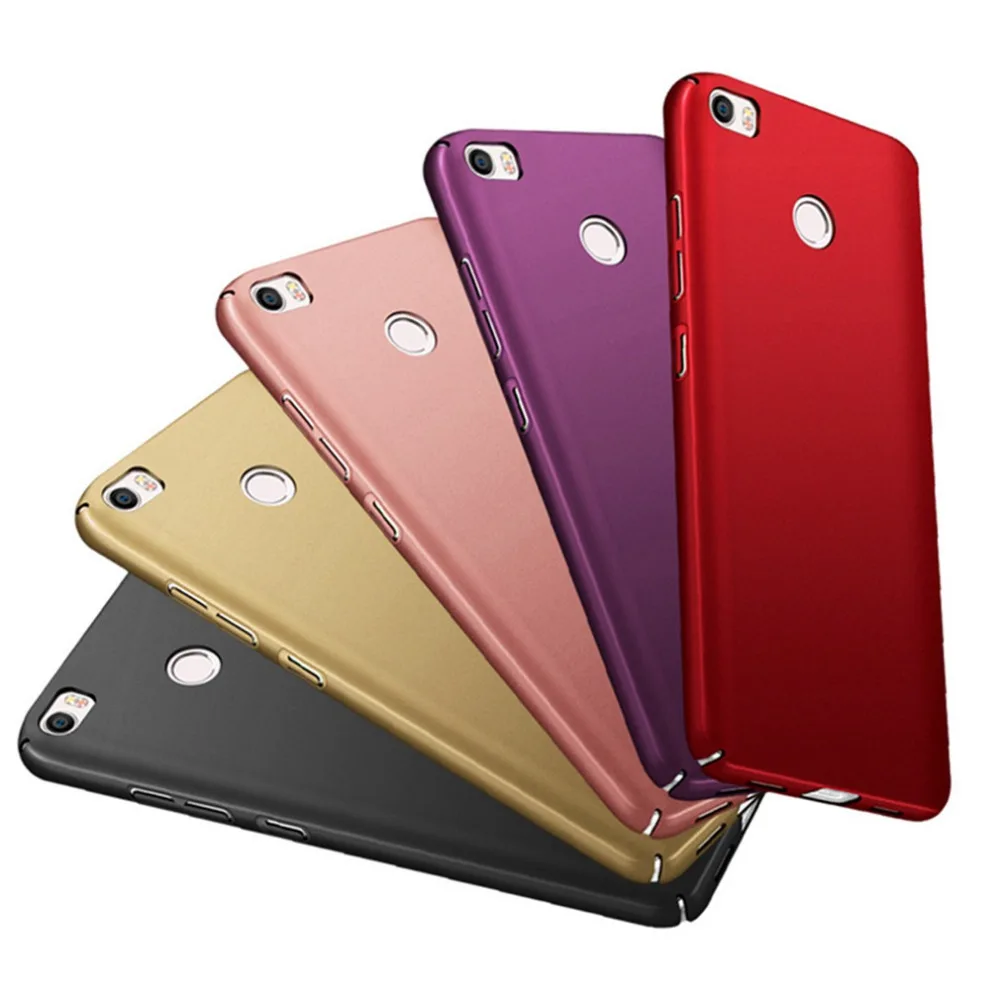 Luxury Design Frosted Phone Case For Xiaomi Mi max PC 360 Fulls Fasion Plain Hard Back Cover Mimax Bag |