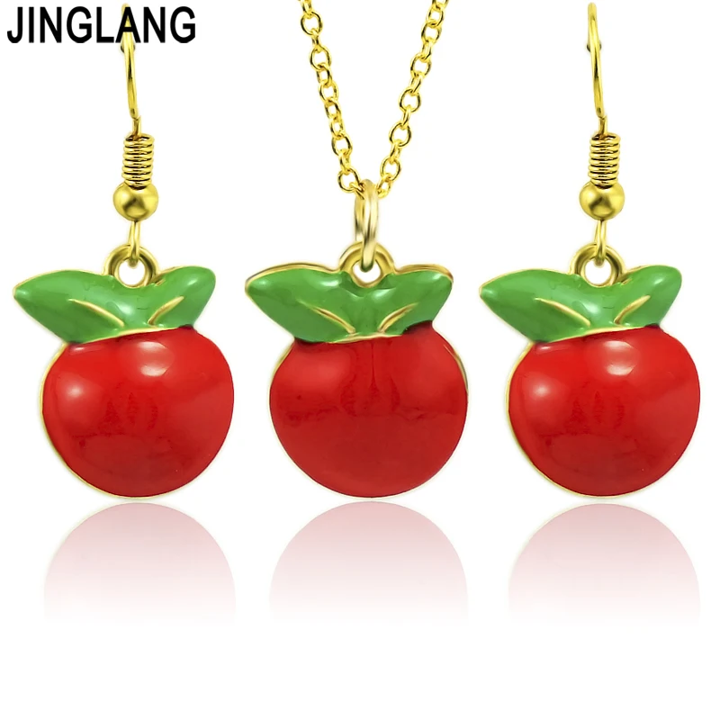 JINGLANG новый свадебный комплект ювелирных изделий для очаровательных женщин