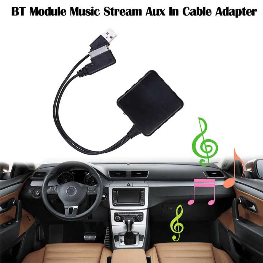 Новый Автомобильный Bluetooth адаптер 1 шт. новый модуль музыкальный поток Aux в кабель