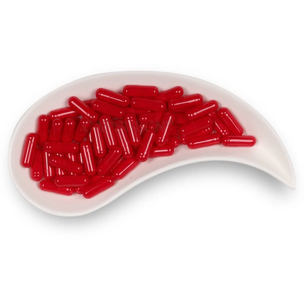 Бесплатная доставка! 5000 шт/коробка Размер 0 Пустые Соединенные желатиновые