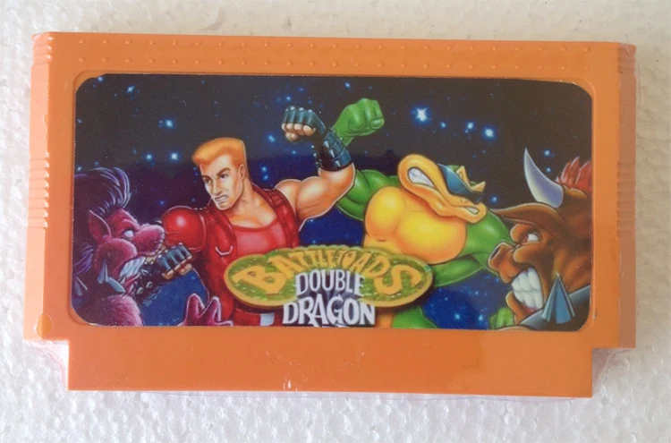 Игровая карта Battletoads и Double Dragon 60 Pins 8 Bit | Электроника