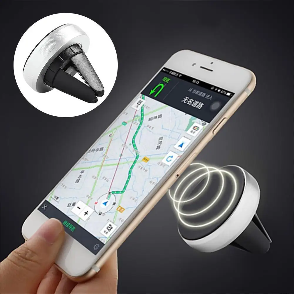 Автомобильный держатель для телефона мини Крепление на вентиляционное