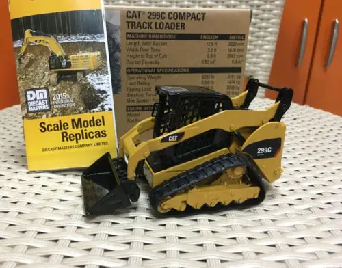 Бренд Diecast Master 85226 гусеница кот 299C компактный гусеничный погрузчик 1:32 весы из