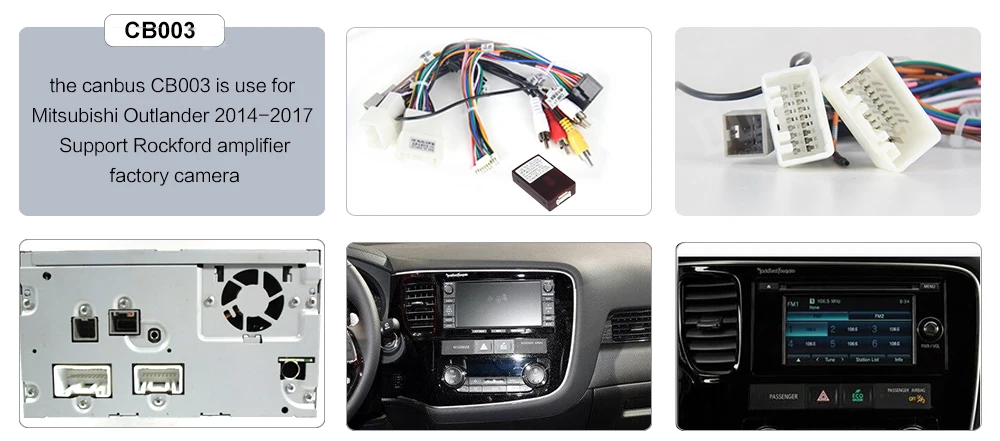 Dasaita 10," Авторадио Android 9,0 DSP для Mitsubishi Outlander USB 64 Гб rom Bluetooth MP3