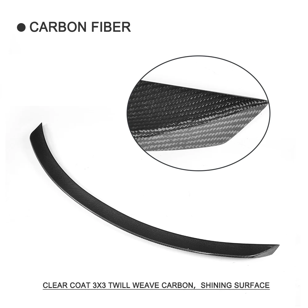 Углеродное волокно/FRP Задний спойлер крыла багажника автомобиля для Mercedes Benz E Class