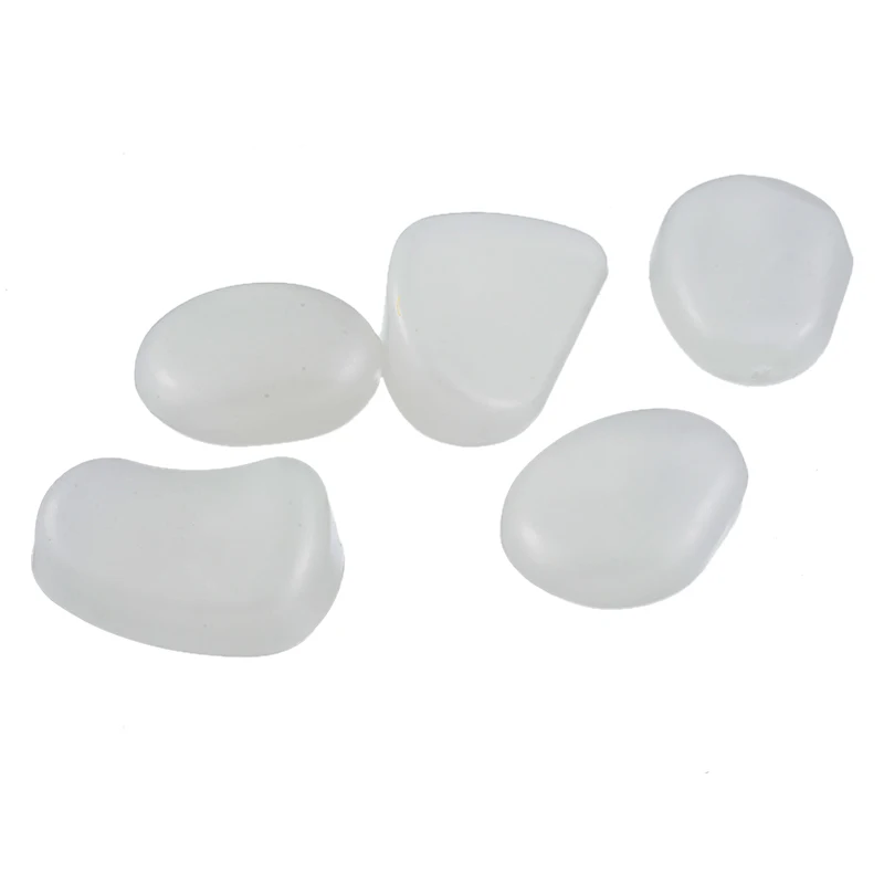 10 шт. садовые украшения камень светящийся в темноте светящиеся гальки для