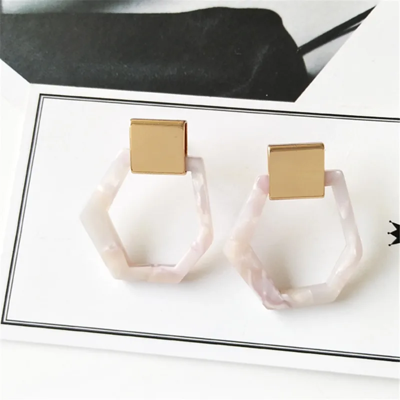 Мода ретро темперамент неровности много модные серьги женские изысканные