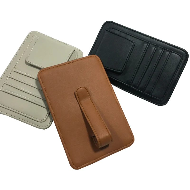 Автомобиль солнцезащитный козырек Солнцезащитные очки держатель для хранения