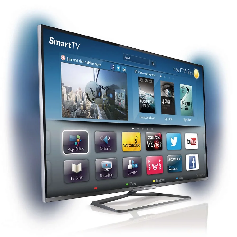 YKF319-001V3 пульт дистанционного управления 2242 549 90636 для Philips Smart 6000 серии Smart LEDTV 60PFL6008K/12 с клавиатурой