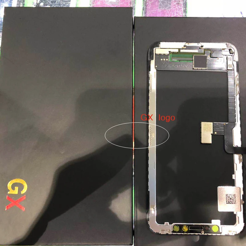 GX AMOLED ЖК-дисплей для iPhone X OLED OEM ЖК-дисплей 3D кодирующий преобразователь сенсорного экрана в сборе сменный Дисплей для iPhone lcd