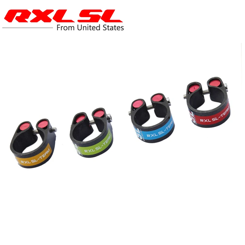 УГЛЕРОДНЫЙ зажим для сидения велосипеда седло горного и дорожного RXL SL трубный