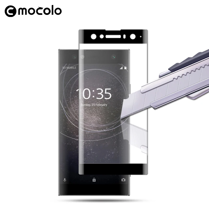 Для sony Xperia XZ2 Экран протектор Mocolo полное покрытие XZ XA1 плюс 3D закаленное Стекло пленка для sony XZ2 компактный Экран протектор