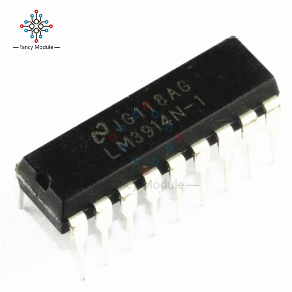 10 шт. LM3914 DIP 18 LM3914N 1 светодиодный дисплей IC новый оригинальный|ic led|ic driveric led driver |