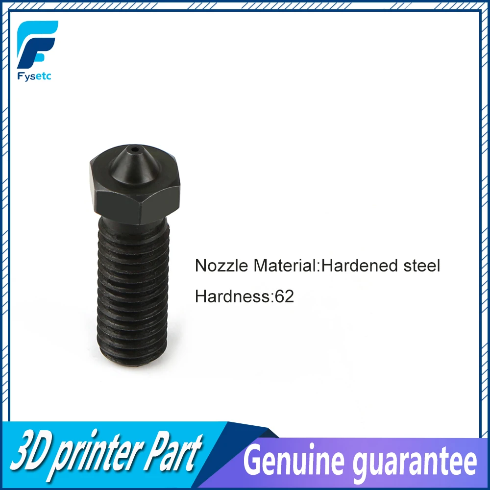 Сопло вулкана из закаленной стали для высокотемпературной 3d печати нить