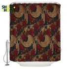 SHOWHOME занавески для душа в винтажном этническом стиле цветочные занавески для душа занавески для ванной комнаты украшение для дома