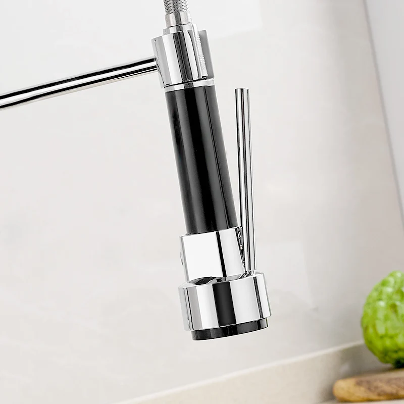 Fapully многофункциональные смесители для кухни с одним носиком и хромированной