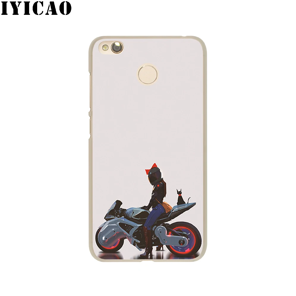 IYICAO аниме девушка Жесткий Для Xiaomi mi 5 5S 6 9 8 A2 Lite 5X x 2S F1 SE MAX 3 9T A3 Pro CC9E Red Note