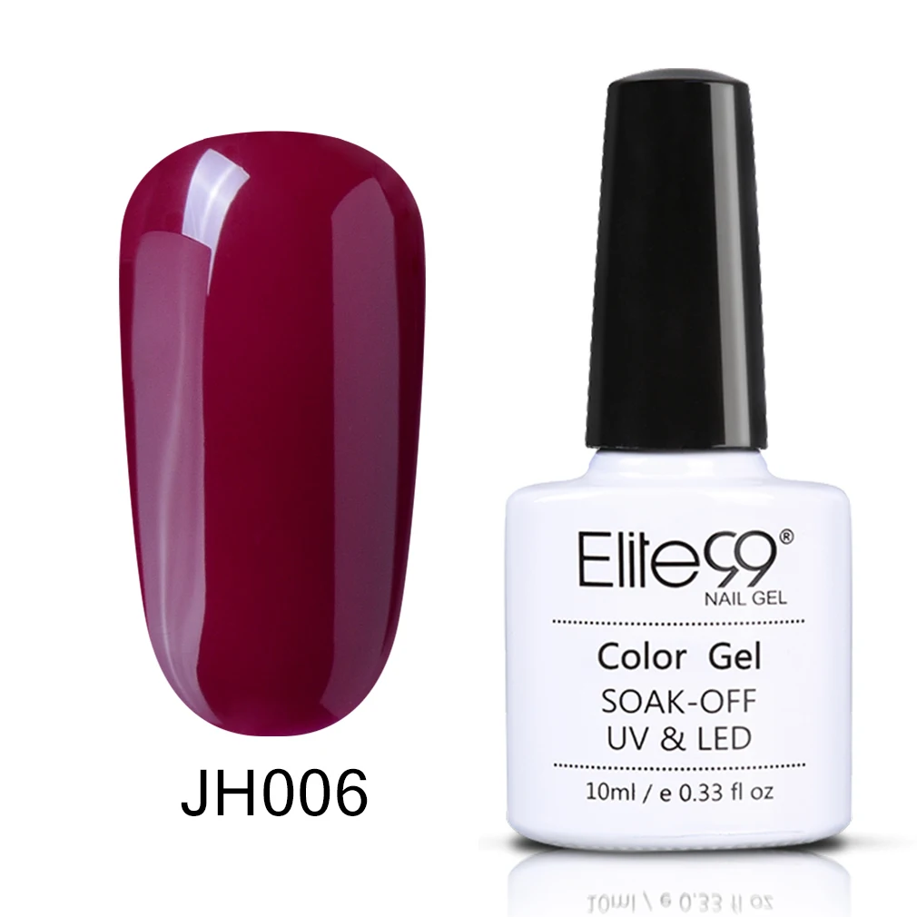 JH006 Elite99, 10 мл, чистый цвет, Гель-лак, УФ светодиодный, великолепная серия телесного цвета, УФ-гель, светодиодный, лампа для дизайна ногтей, горячая распродажа, Гель-лак для ногтей - Цвет: JH006