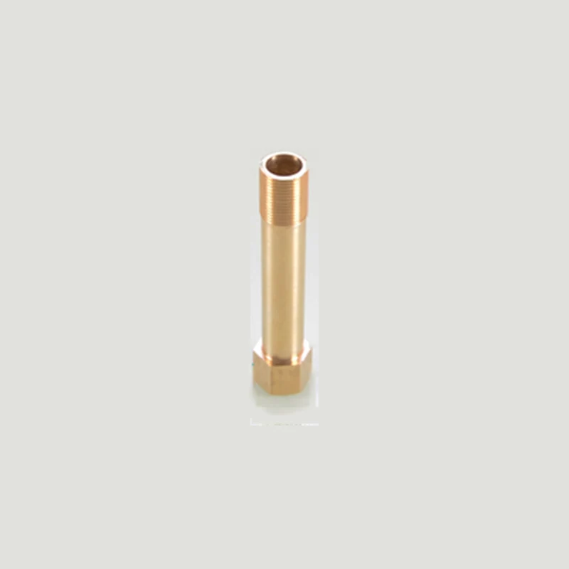 3/8 &quotBSP Male x 3/8&quot BSP Female резьба латунь Длинный ниппель штуцер адаптер соединитель