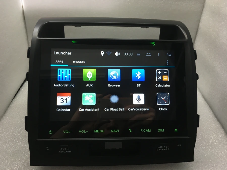 Автомобильный dvd плеер BYNCG 10 1 дюйма Android 8 0 GPS для Toyota Land Cruiser 200 2008 2015 головное
