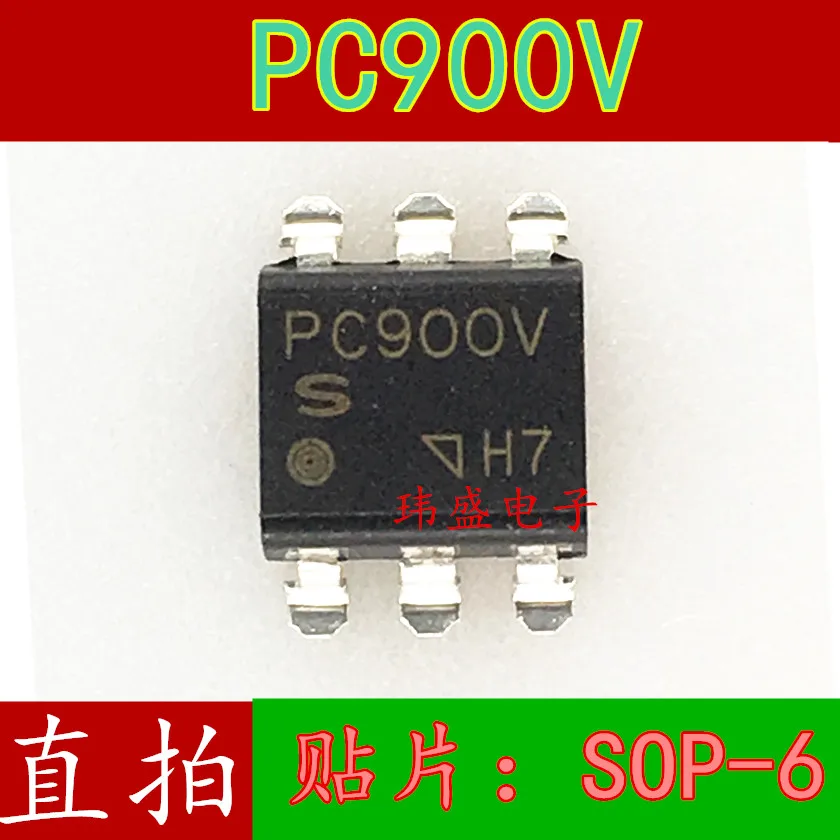 Импортные оригинальные PC900 PC900V SOP6 SMD оптопара Аутентичное пятно | Обустройство