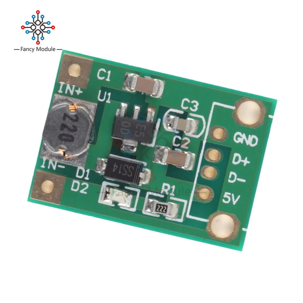 600 мА DC-DC Mini Step Up Модуль питания от 1-5 в до 5 В повышающий преобразователь для Arduino |