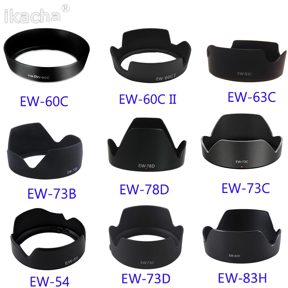 1 шт бленда объектива протектор для EW 54 60C 60CII 63C 73B 73C 78D 73D Canon Аксессуары