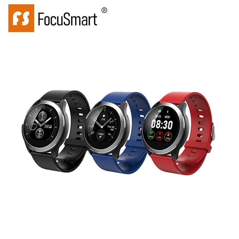 Focusmart 2019 New Z03 Smart Watch ECG PPG Electrocardiograph Fitness tracker Blood Pressure Smartwatch For IOS Andriod | Электроника
