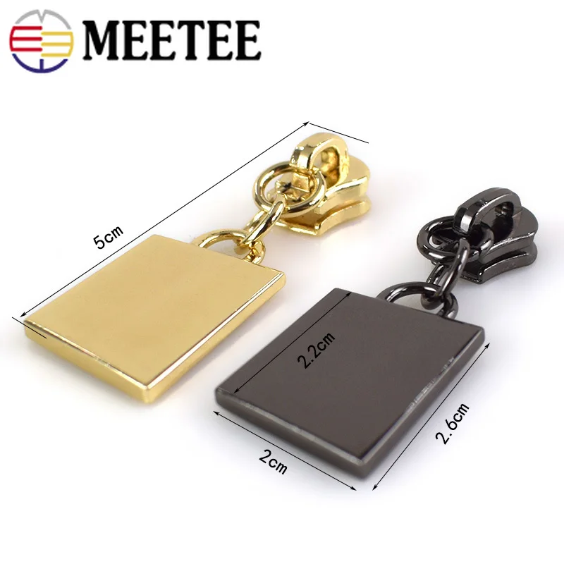 5Pcs 5# Metal Zipper Sliders For Zippers Bags Shoes Clothing Head Zip Repair Kit DIY Garment Accessories KY824 | Дом и сад