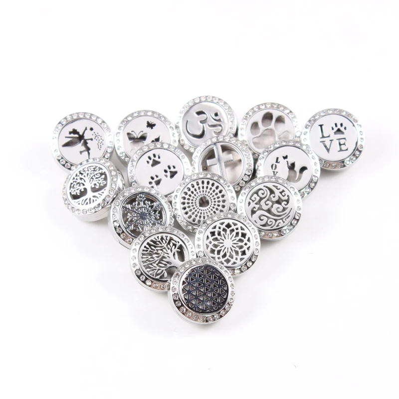 Серебряный магнит Древа Жизни с браслетом из натуральной кожи Кристальный