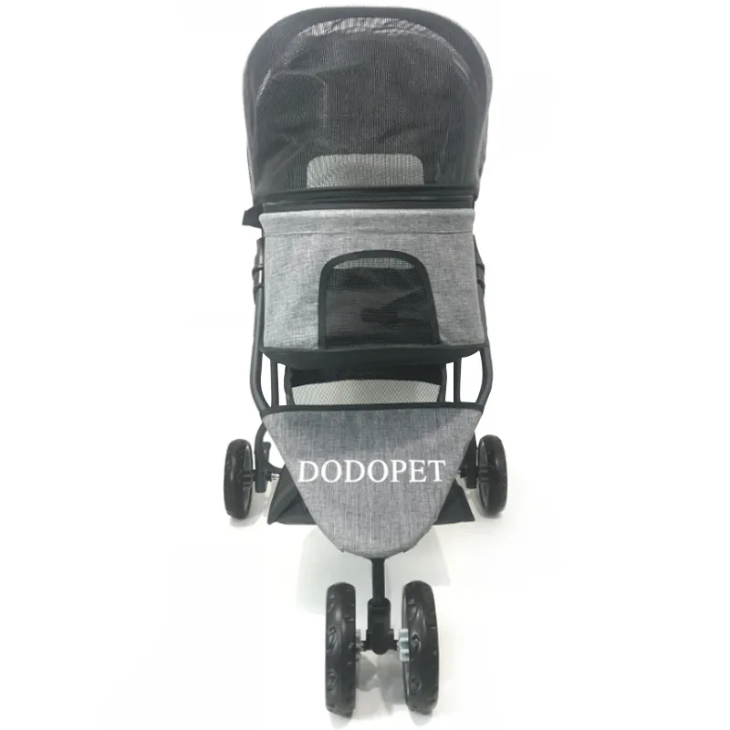 Прогулочная коляска для домашних животных переносная тележка на трех колесах