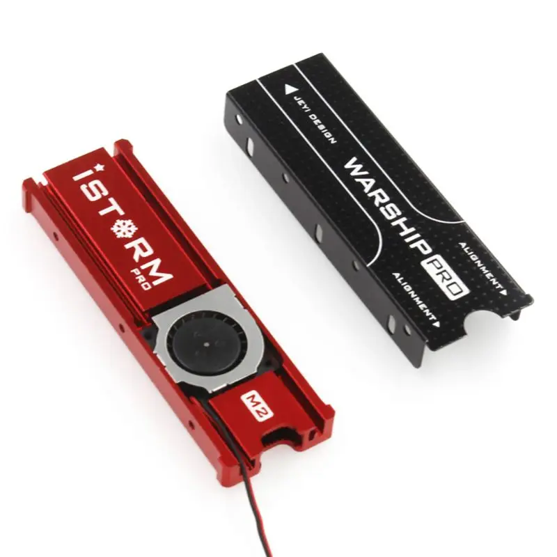 Двусторонний NVME M.2 вентилятор охлаждения радиатора металлический лист термопрокладка для M.2 2280 PCI-E NVME SSD теплоотвод
