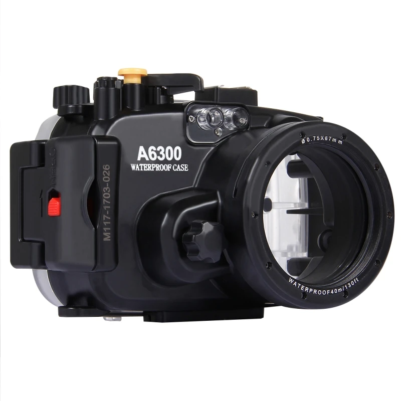 Для sony A6300 случае Водонепроницаемый 40 м/130ft подводный Камера Дайвинг Корпус сумка