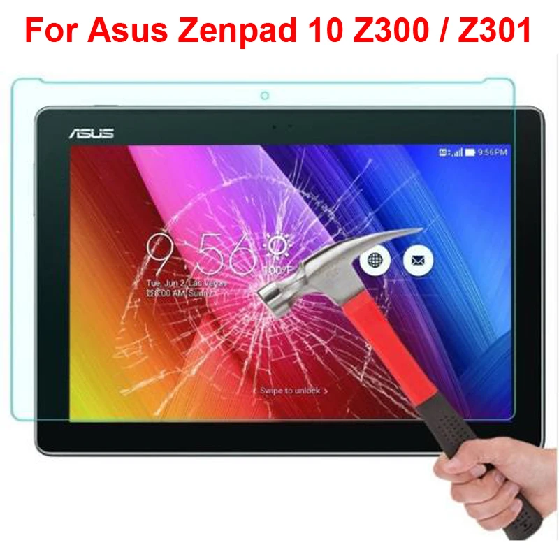 Закаленное стекло для Asus zenpad 10 Z300 Z300C Z300CL Z301 Защитная пленка 1 дюймового планшета