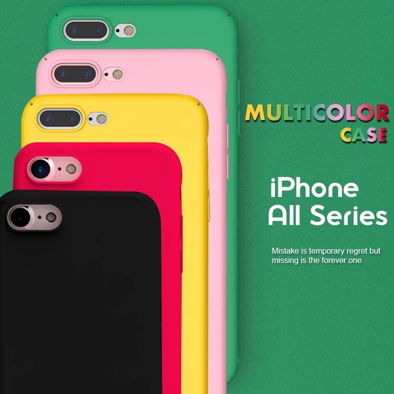 Чехол ADKO для Funda iPhone X 11 Ультратонкий матовый цветной чехол 7 plus 8 6 6s XS MAX XR Pro Max |