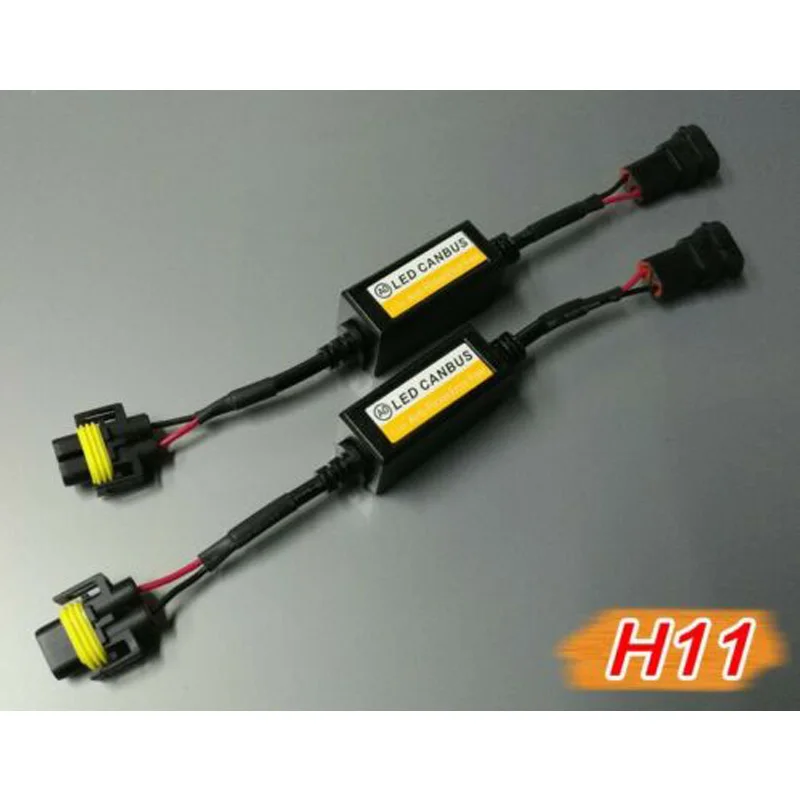 1x H1 H4 H7 H11 3157Car светодиодный декодер Canbus Error Free резистор 12 в 1 шт. фар матовые