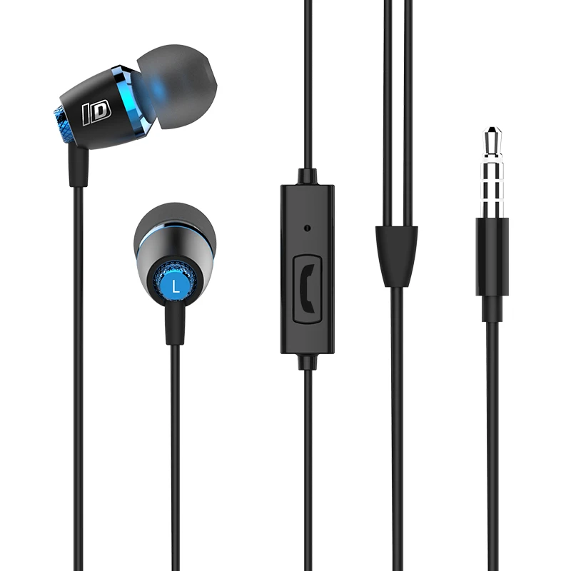 Проводные наушники вкладыши Leadstar с микрофоном разъём 3 55 мм|in-ear earphone|earphones with