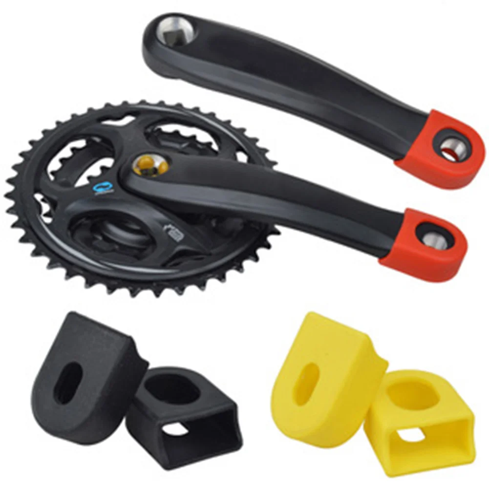 1 пара разных цветов шатун для велосипеда защитный рукав протектор MTB дорожный