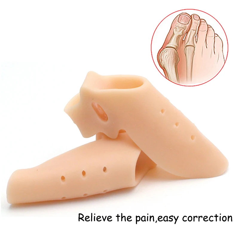 Leyou 1-5 пар исправление шишки на ноге разделитель для пальцев уход за пальцами силиконовый гель для ухода за кожей ног корректоры большого пальца ноги