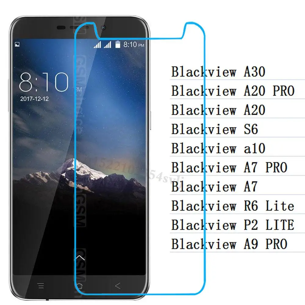 Закаленное стекло взрывозащищенная защитная пленка для телефона Blackview A30 A20/A20 PRO S6